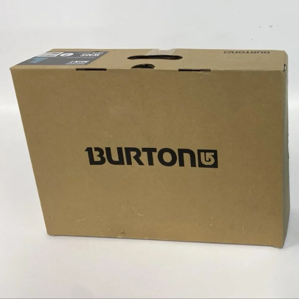 NEW! Burton Mint Womens Snowboard Boots!  Size 7  Teal Blue  Speed Zone Lacing